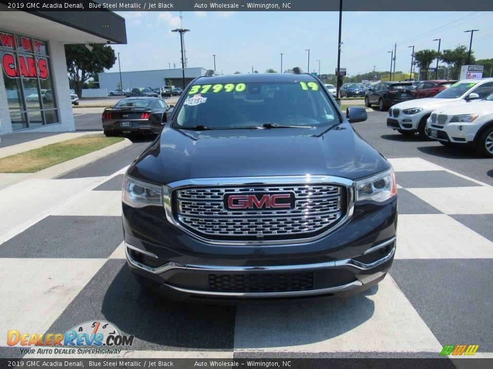 2019 GMC Acadia Denali Blue Steel Metallic / Jet Black Photo #2