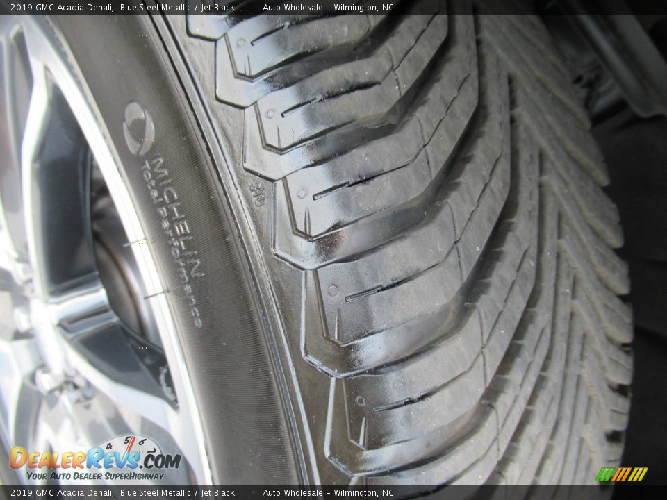 2019 GMC Acadia Denali Blue Steel Metallic / Jet Black Photo #8