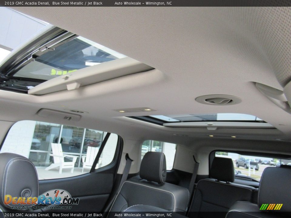 2019 GMC Acadia Denali Blue Steel Metallic / Jet Black Photo #11