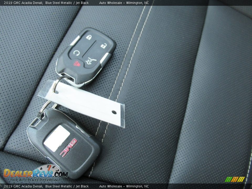 2019 GMC Acadia Denali Blue Steel Metallic / Jet Black Photo #20