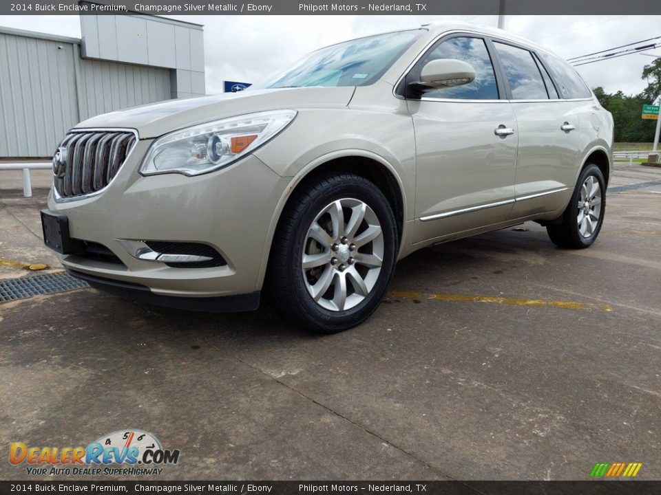 2014 Buick Enclave Premium Champagne Silver Metallic / Ebony Photo #2
