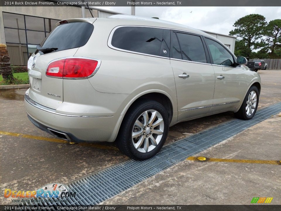 2014 Buick Enclave Premium Champagne Silver Metallic / Ebony Photo #3