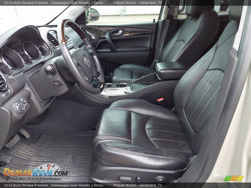 2014 Buick Enclave Premium Champagne Silver Metallic / Ebony Photo #4