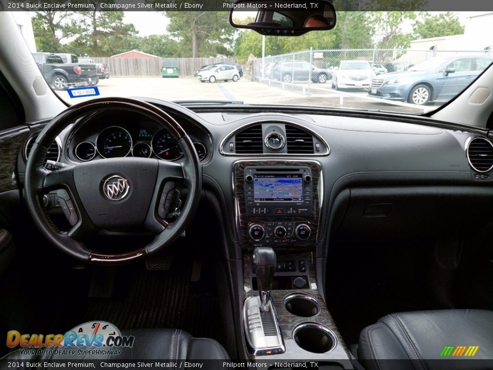 2014 Buick Enclave Premium Champagne Silver Metallic / Ebony Photo #5