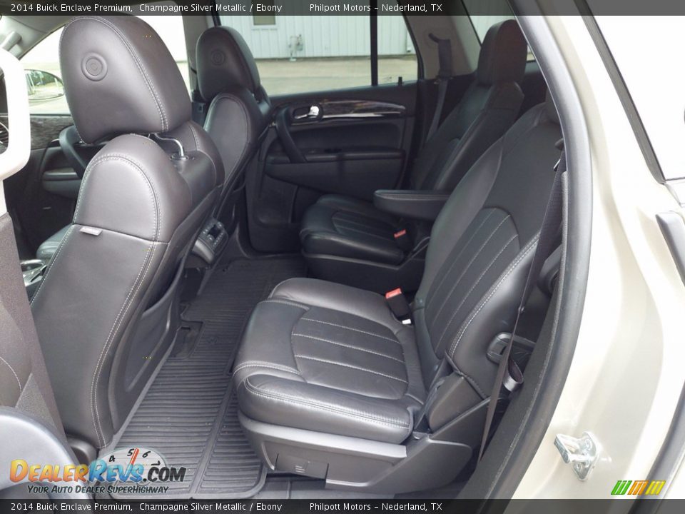 2014 Buick Enclave Premium Champagne Silver Metallic / Ebony Photo #6
