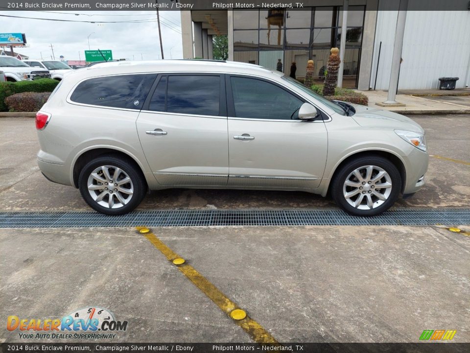 2014 Buick Enclave Premium Champagne Silver Metallic / Ebony Photo #12