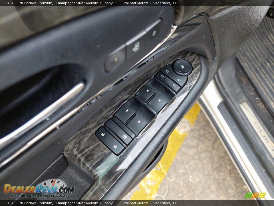 2014 Buick Enclave Premium Champagne Silver Metallic / Ebony Photo #14