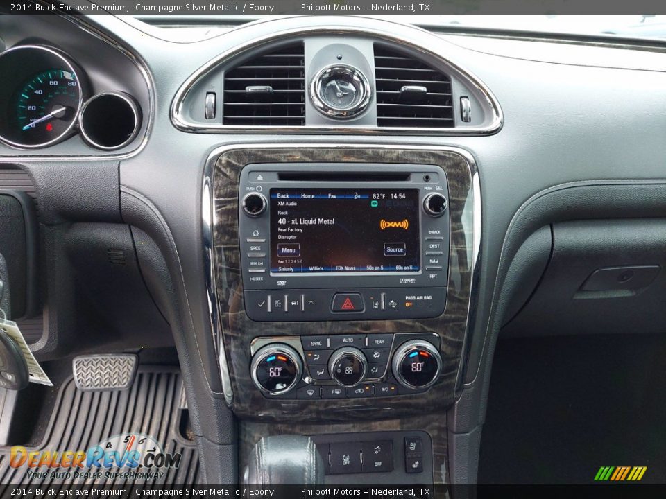 2014 Buick Enclave Premium Champagne Silver Metallic / Ebony Photo #18