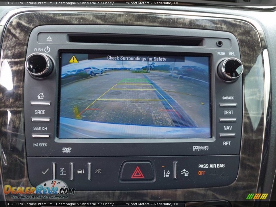 2014 Buick Enclave Premium Champagne Silver Metallic / Ebony Photo #20
