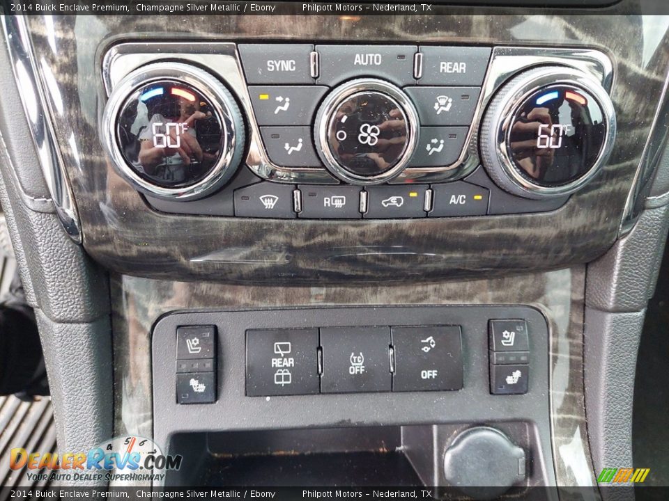 2014 Buick Enclave Premium Champagne Silver Metallic / Ebony Photo #22