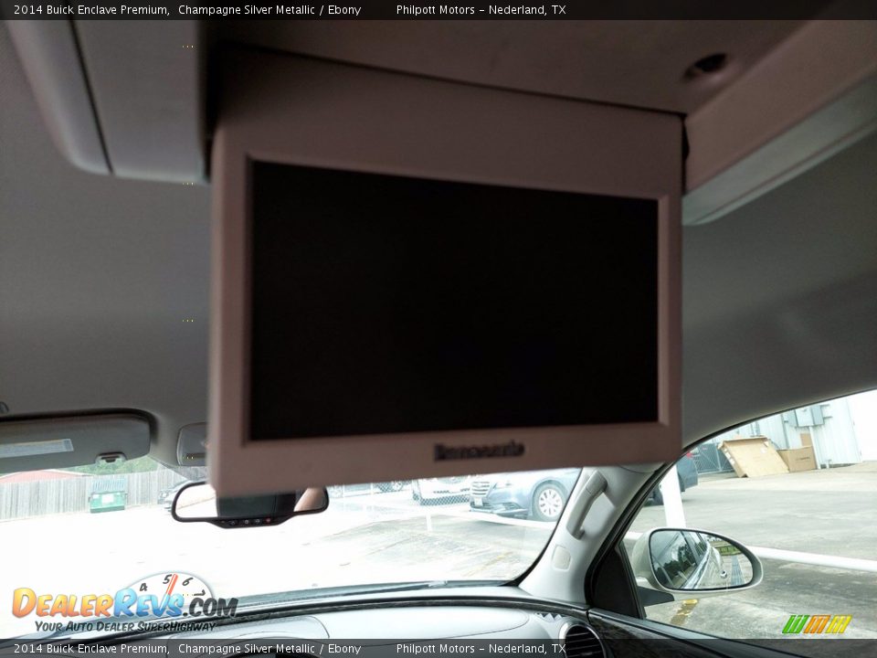 2014 Buick Enclave Premium Champagne Silver Metallic / Ebony Photo #25