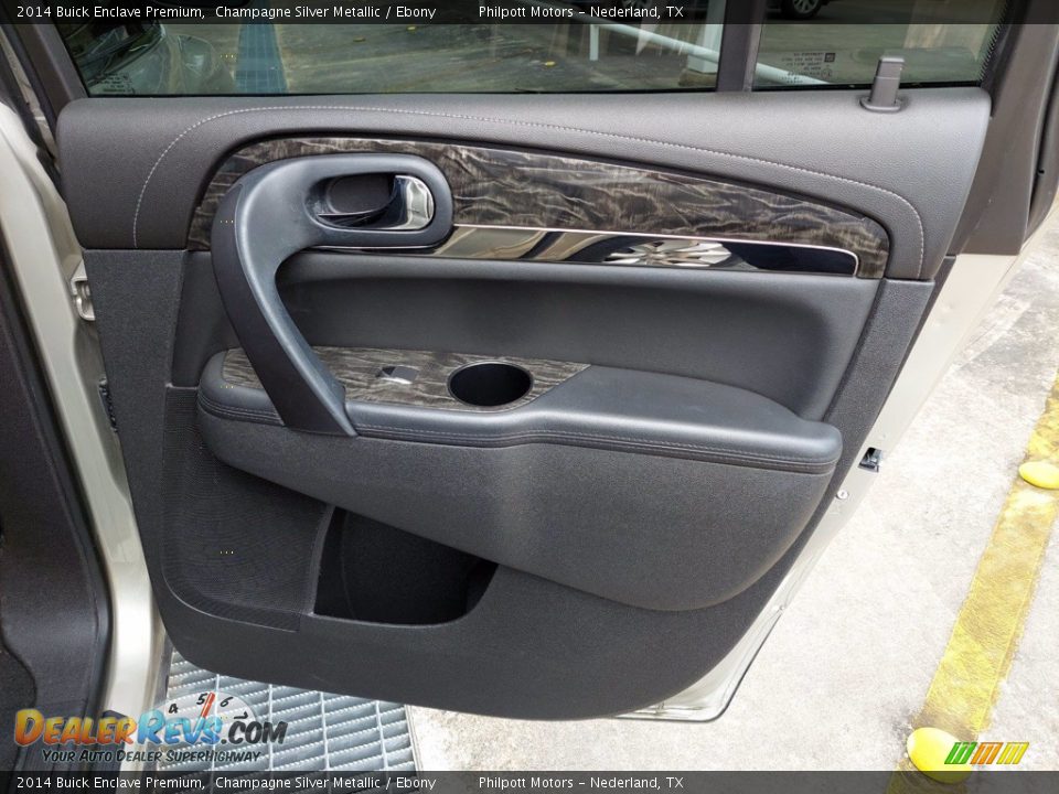 2014 Buick Enclave Premium Champagne Silver Metallic / Ebony Photo #27