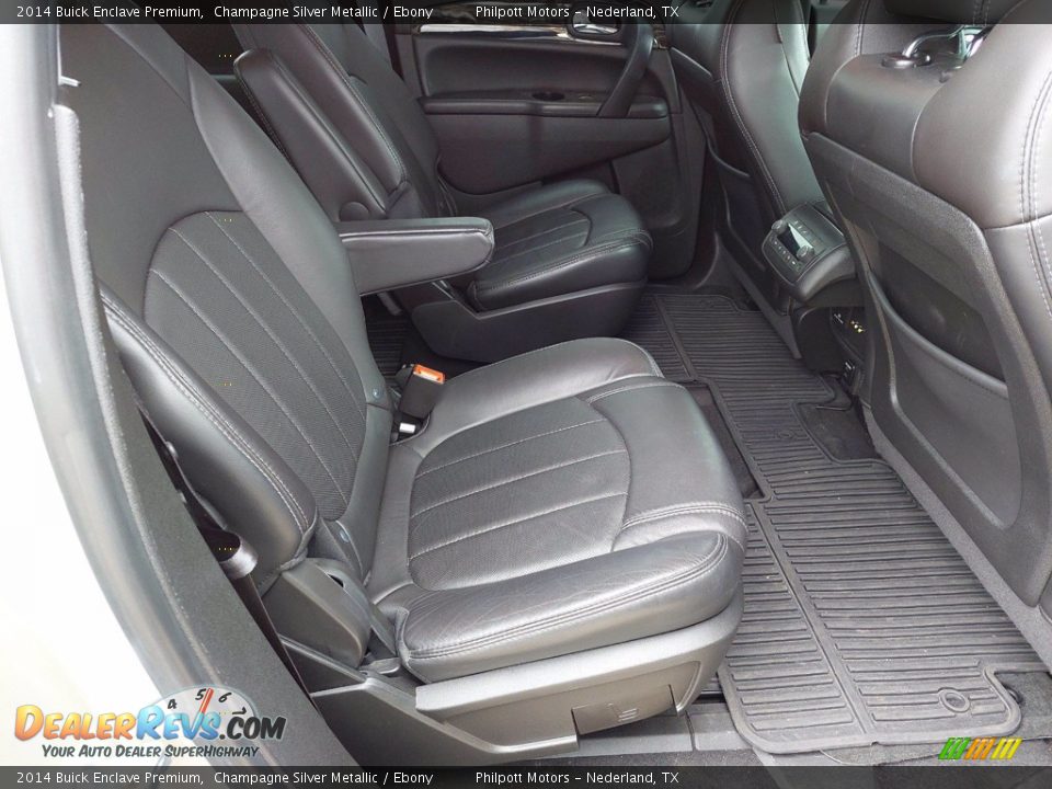 2014 Buick Enclave Premium Champagne Silver Metallic / Ebony Photo #28