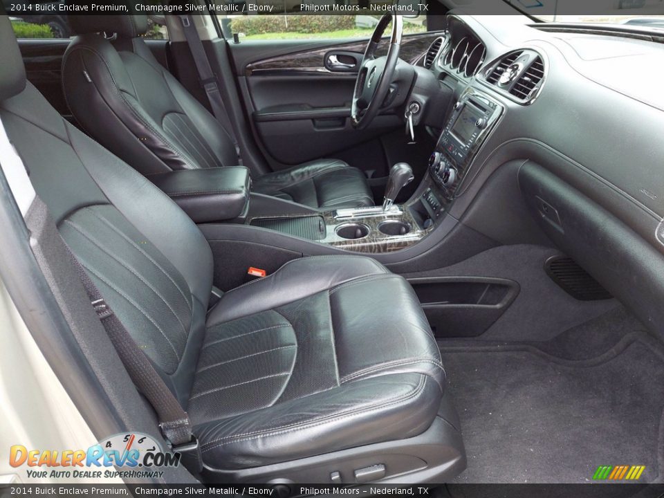 2014 Buick Enclave Premium Champagne Silver Metallic / Ebony Photo #31