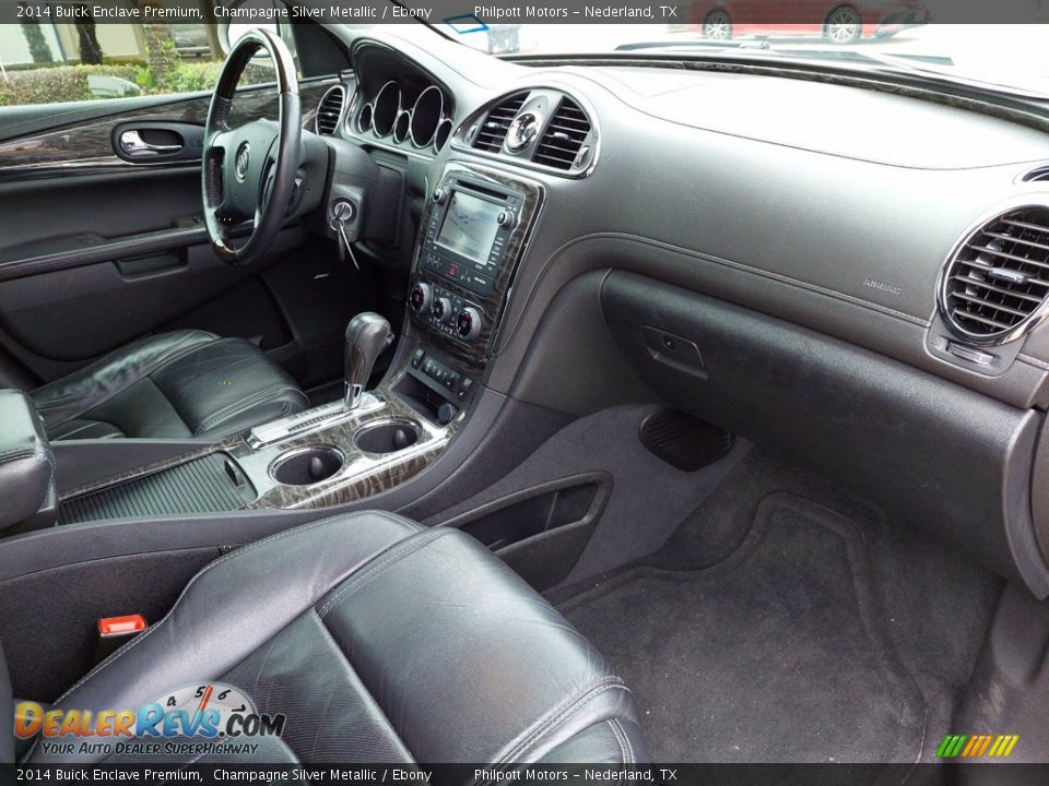2014 Buick Enclave Premium Champagne Silver Metallic / Ebony Photo #32