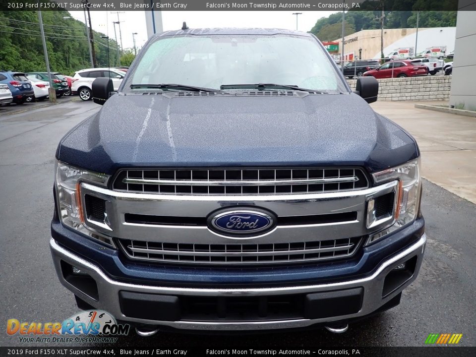 Blue Jeans 2019 Ford F150 XLT SuperCrew 4x4 Photo #7