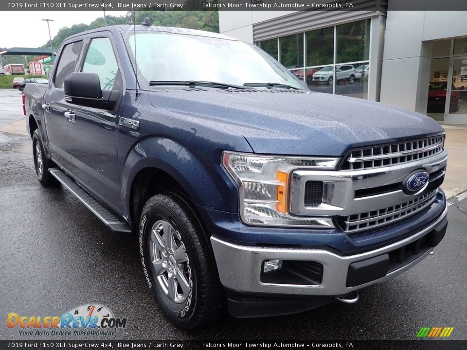 Blue Jeans 2019 Ford F150 XLT SuperCrew 4x4 Photo #8