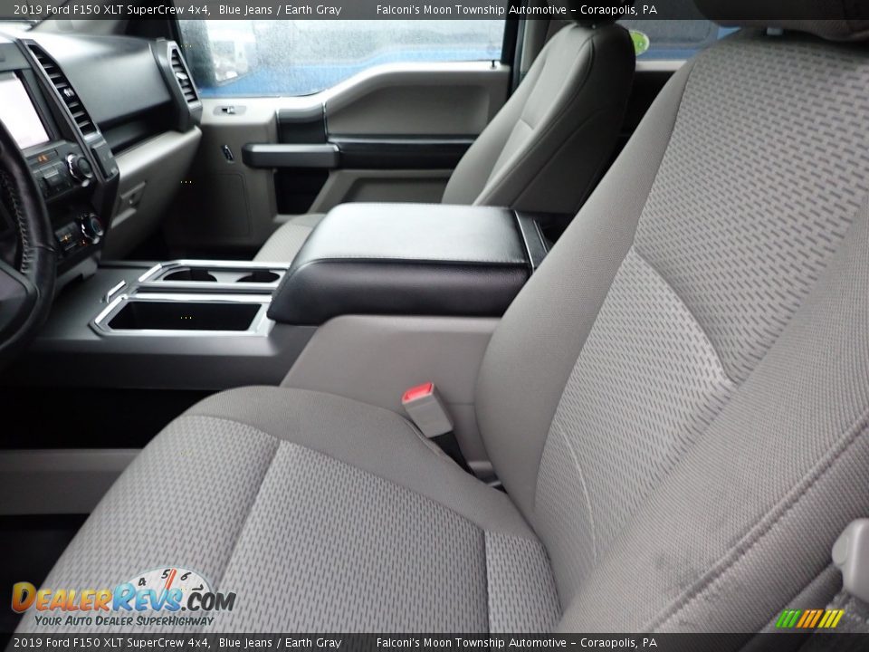 2019 Ford F150 XLT SuperCrew 4x4 Blue Jeans / Earth Gray Photo #16