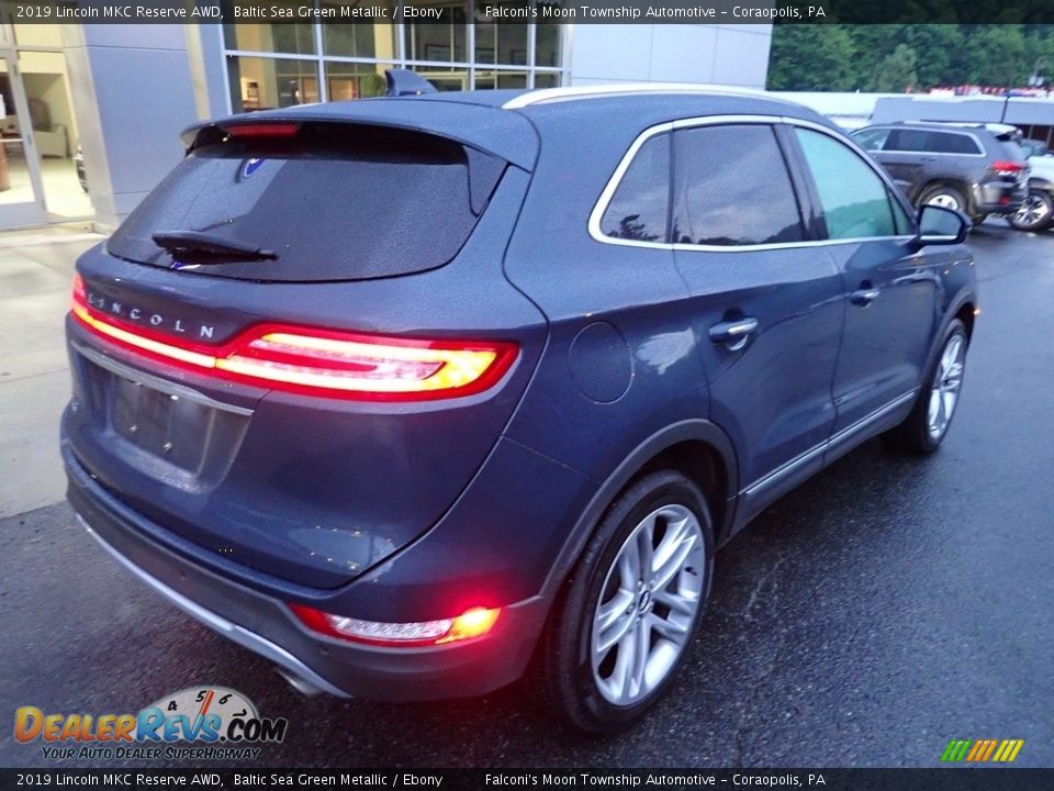 2019 Lincoln MKC Reserve AWD Baltic Sea Green Metallic / Ebony Photo #2