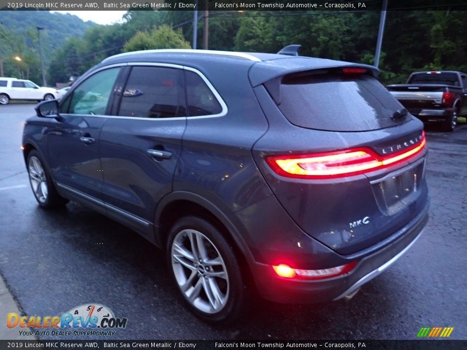 2019 Lincoln MKC Reserve AWD Baltic Sea Green Metallic / Ebony Photo #5