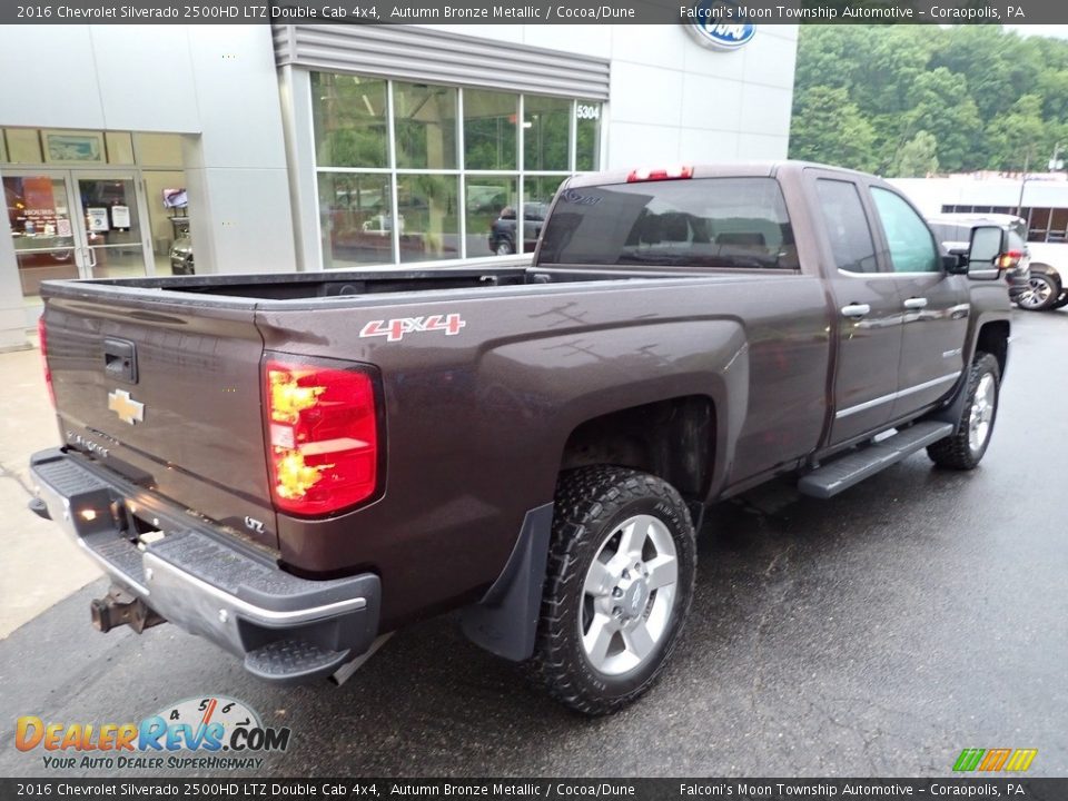 2016 Chevrolet Silverado 2500HD LTZ Double Cab 4x4 Autumn Bronze Metallic / Cocoa/Dune Photo #2