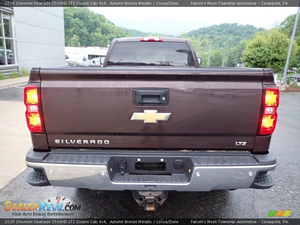 Autumn Bronze Metallic 2016 Chevrolet Silverado 2500HD LTZ Double Cab 4x4 Photo #3