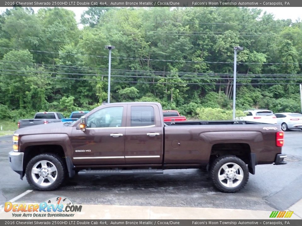 Autumn Bronze Metallic 2016 Chevrolet Silverado 2500HD LTZ Double Cab 4x4 Photo #4