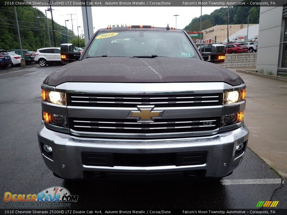 2016 Chevrolet Silverado 2500HD LTZ Double Cab 4x4 Autumn Bronze Metallic / Cocoa/Dune Photo #6