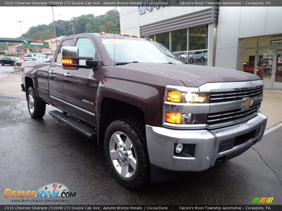 Autumn Bronze Metallic 2016 Chevrolet Silverado 2500HD LTZ Double Cab 4x4 Photo #7