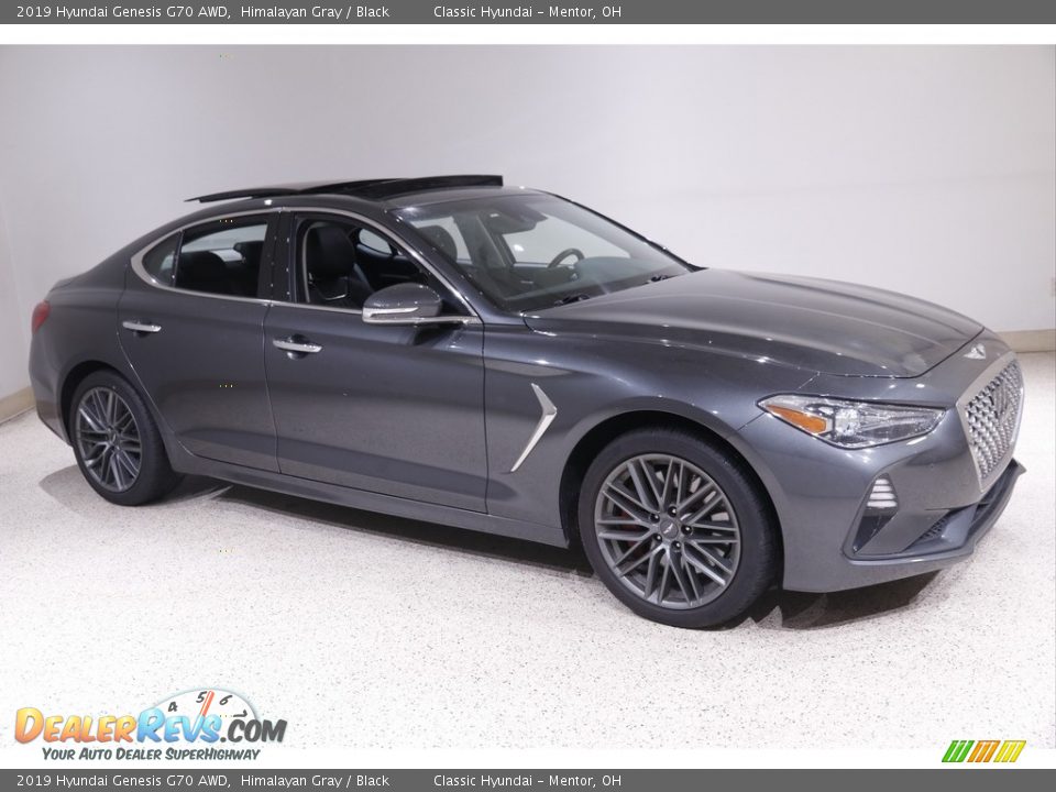 Himalayan Gray 2019 Hyundai Genesis G70 AWD Photo #1