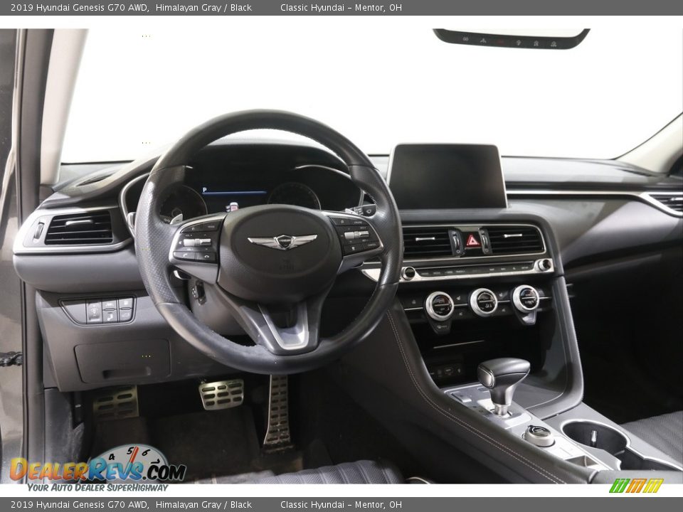 2019 Hyundai Genesis G70 AWD Himalayan Gray / Black Photo #6