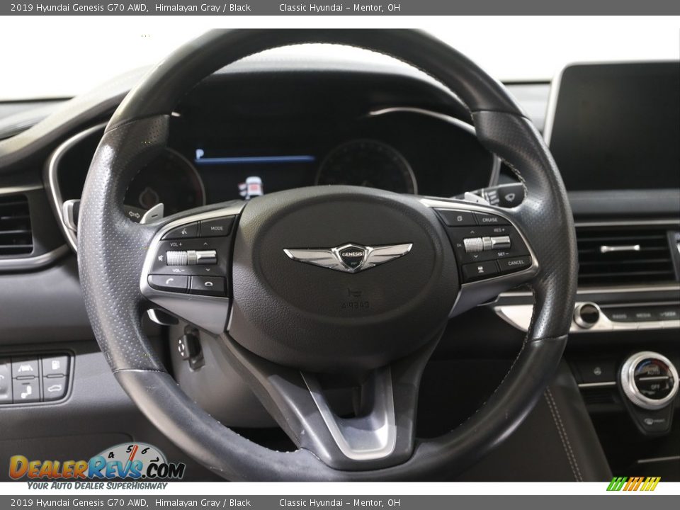 2019 Hyundai Genesis G70 AWD Steering Wheel Photo #7
