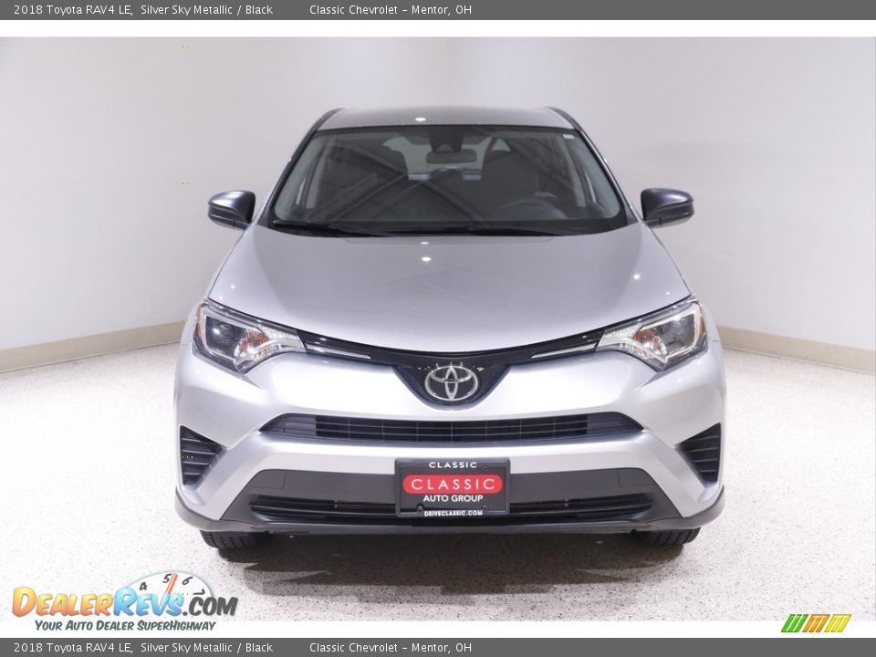 2018 Toyota RAV4 LE Silver Sky Metallic / Black Photo #2