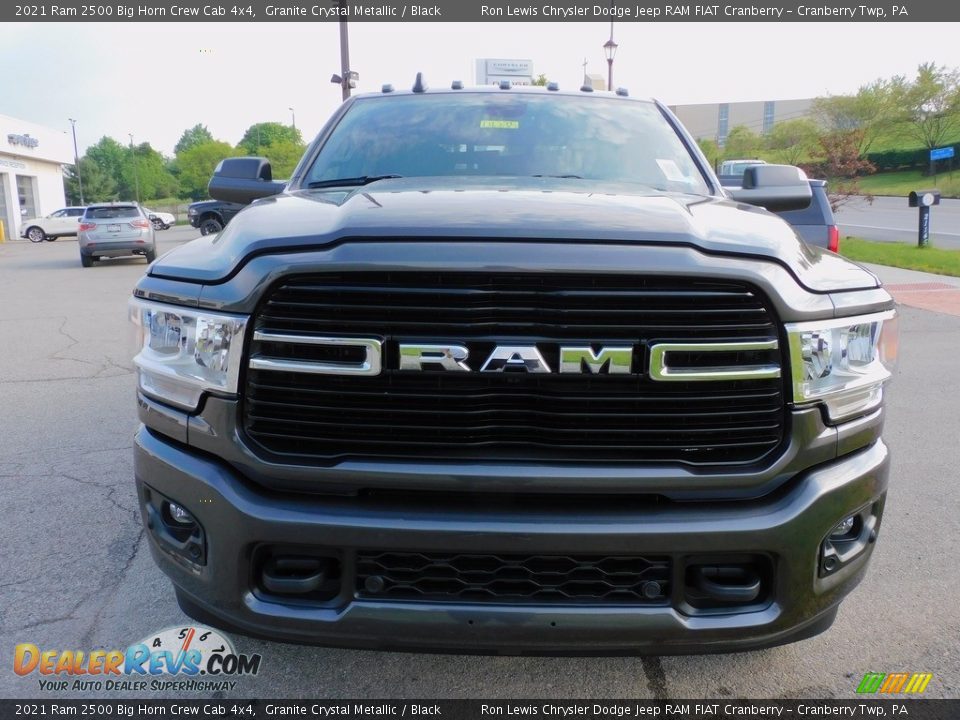 2021 Ram 2500 Big Horn Crew Cab 4x4 Granite Crystal Metallic / Black Photo #2