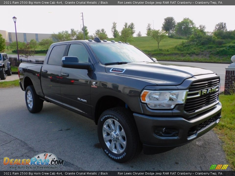 2021 Ram 2500 Big Horn Crew Cab 4x4 Granite Crystal Metallic / Black Photo #3