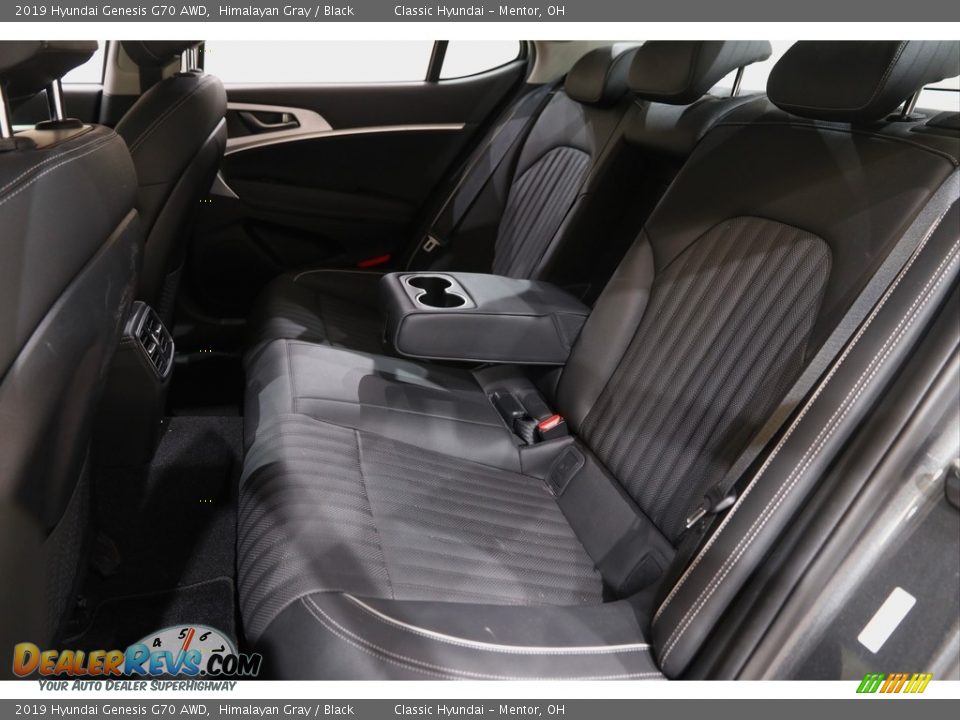 2019 Hyundai Genesis G70 AWD Himalayan Gray / Black Photo #18