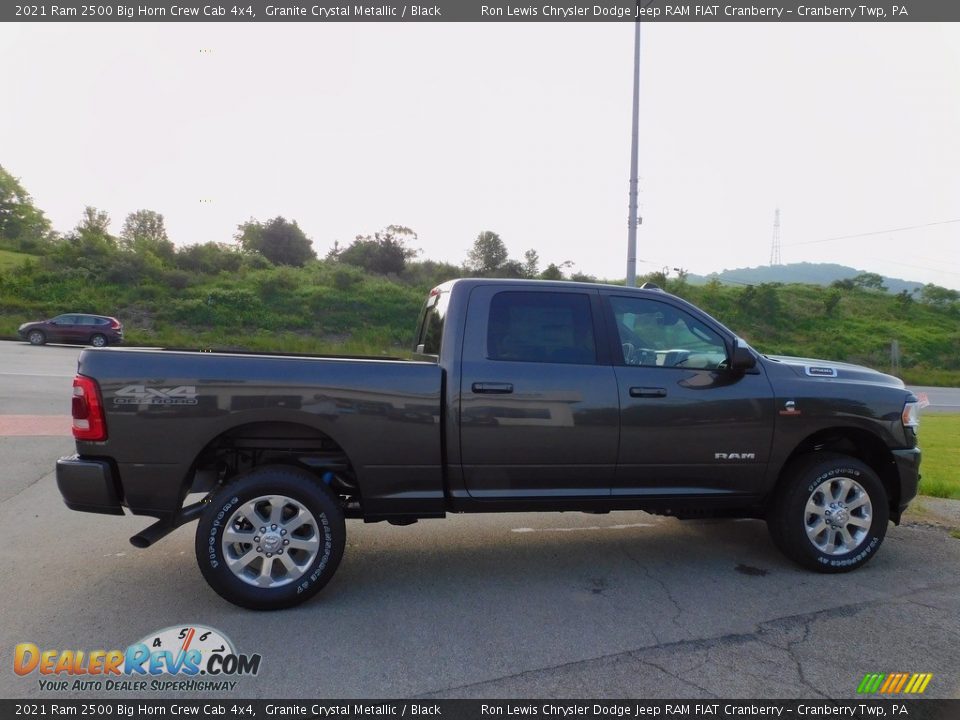 2021 Ram 2500 Big Horn Crew Cab 4x4 Granite Crystal Metallic / Black Photo #4
