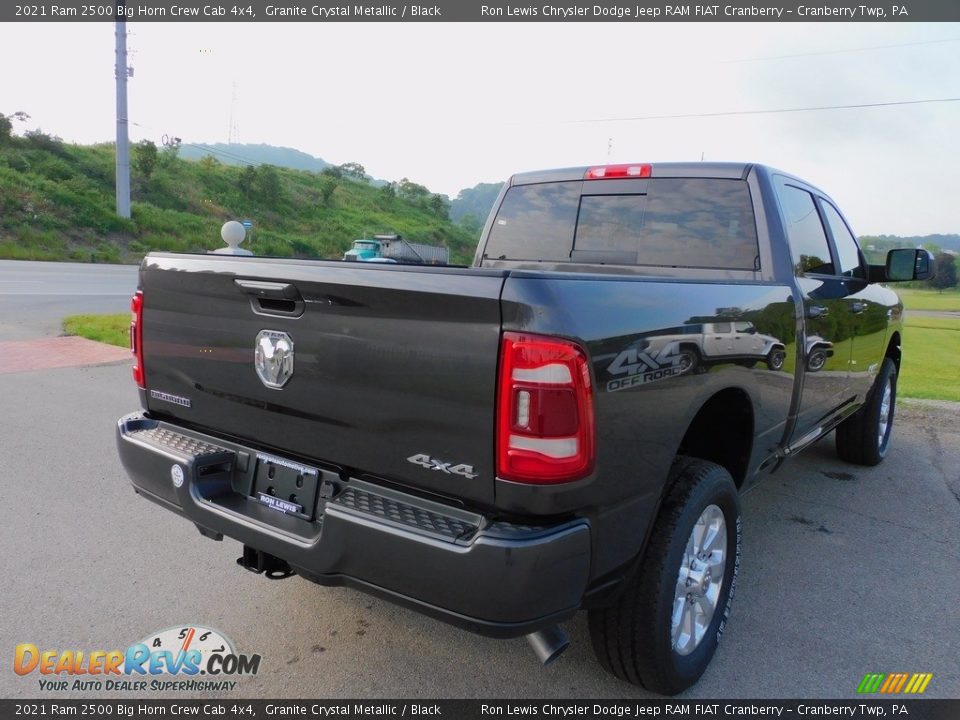 2021 Ram 2500 Big Horn Crew Cab 4x4 Granite Crystal Metallic / Black Photo #5