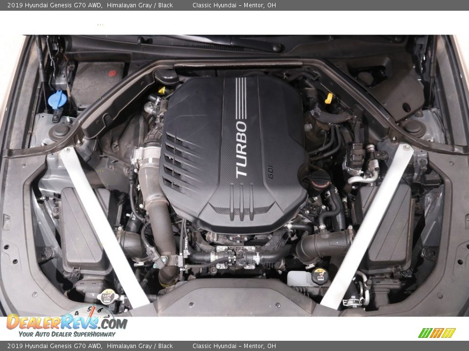 2019 Hyundai Genesis G70 AWD 3.3 Liter Twin-Turbocharged DOHC 24-Valve D-CVVT V6 Engine Photo #20