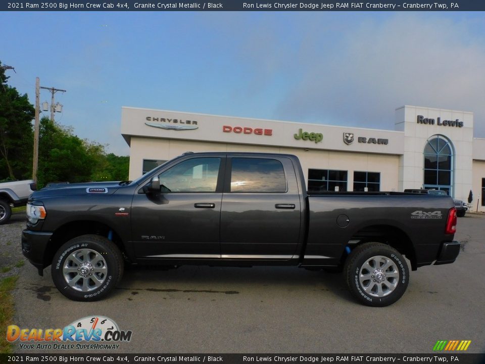 2021 Ram 2500 Big Horn Crew Cab 4x4 Granite Crystal Metallic / Black Photo #9