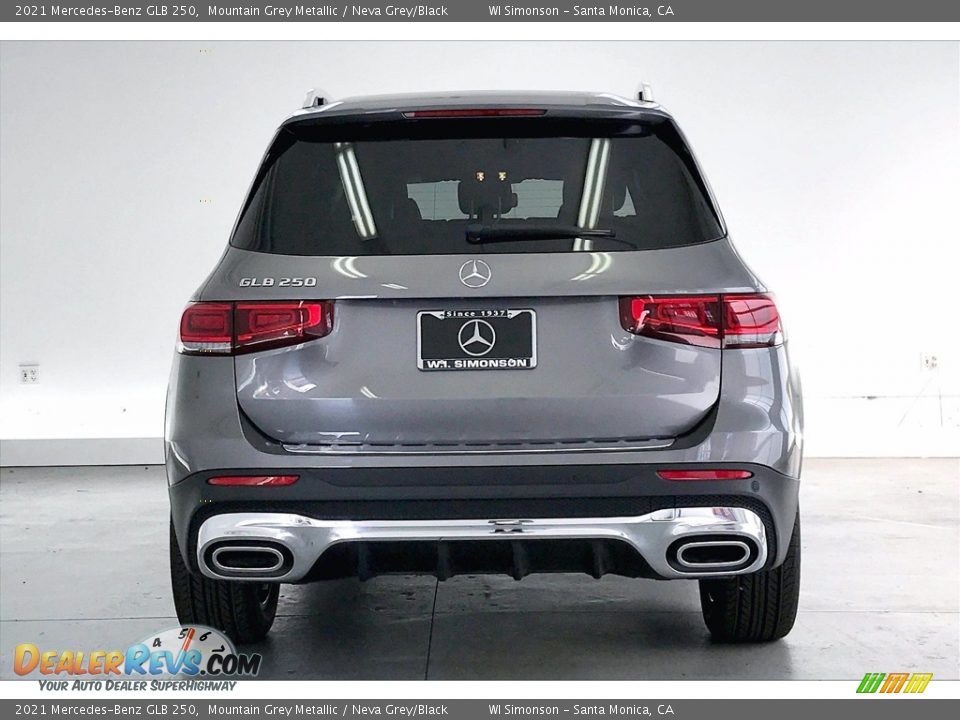 2021 Mercedes-Benz GLB 250 Mountain Grey Metallic / Neva Grey/Black Photo #3