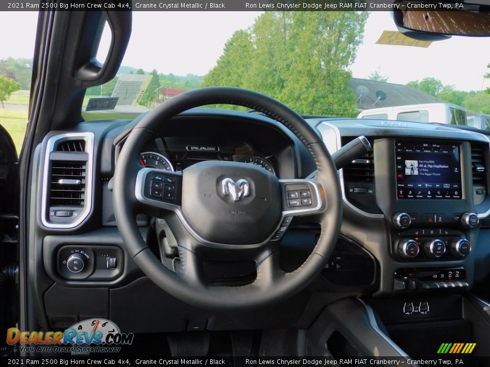 2021 Ram 2500 Big Horn Crew Cab 4x4 Granite Crystal Metallic / Black Photo #13