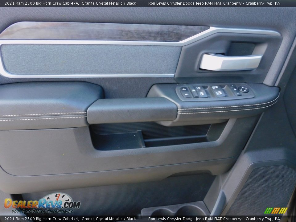 2021 Ram 2500 Big Horn Crew Cab 4x4 Granite Crystal Metallic / Black Photo #14