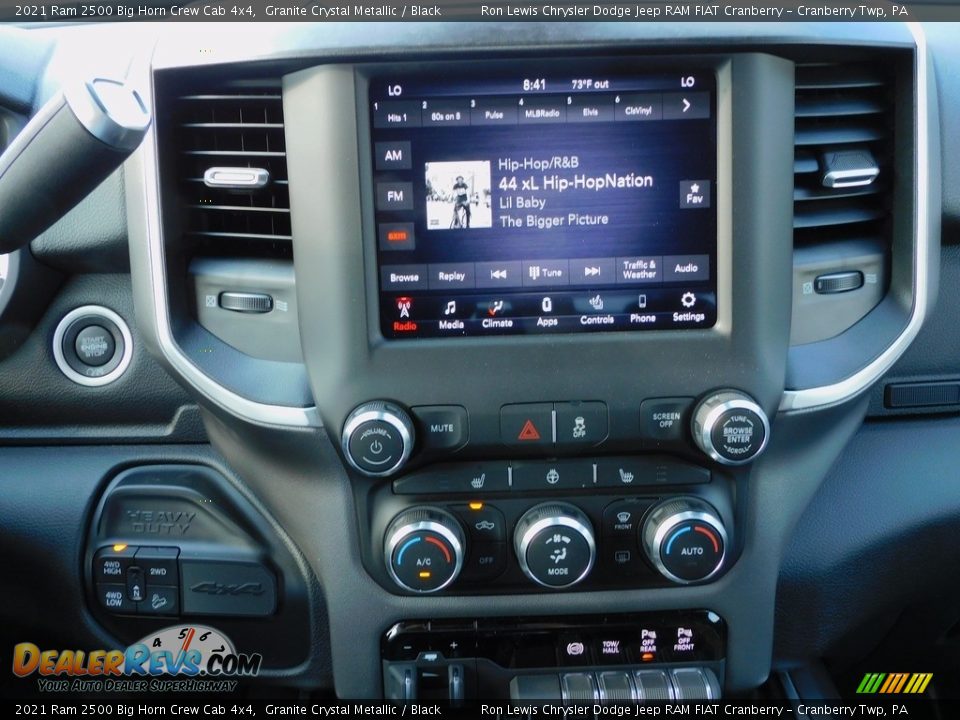 2021 Ram 2500 Big Horn Crew Cab 4x4 Granite Crystal Metallic / Black Photo #15