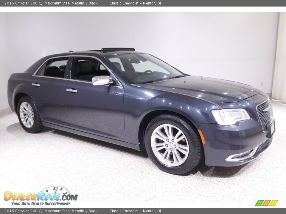 2016 Chrysler 300 C Maximum Steel Metallic / Black Photo #1