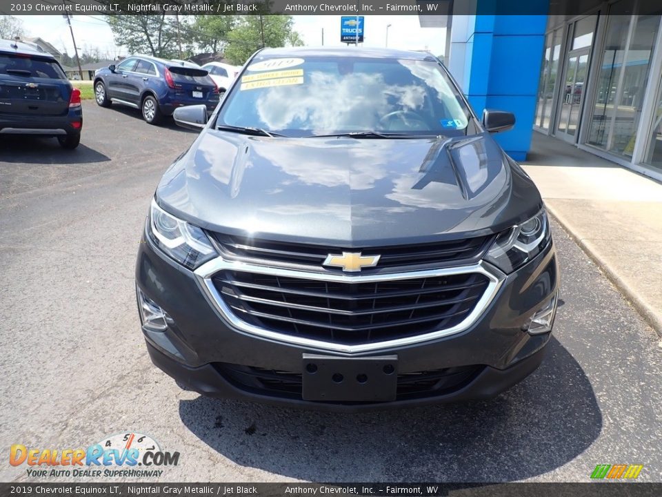 2019 Chevrolet Equinox LT Nightfall Gray Metallic / Jet Black Photo #8