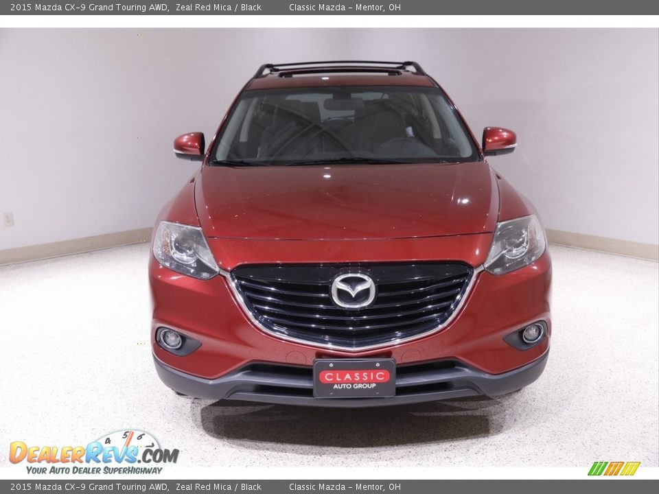 2015 Mazda CX-9 Grand Touring AWD Zeal Red Mica / Black Photo #2