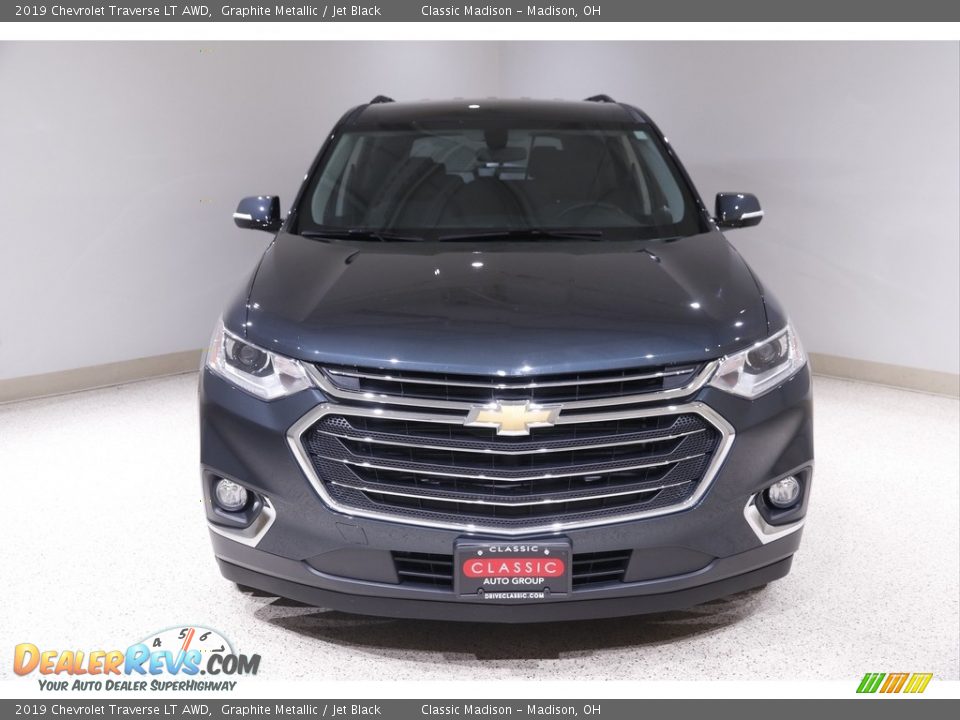 2019 Chevrolet Traverse LT AWD Graphite Metallic / Jet Black Photo #2