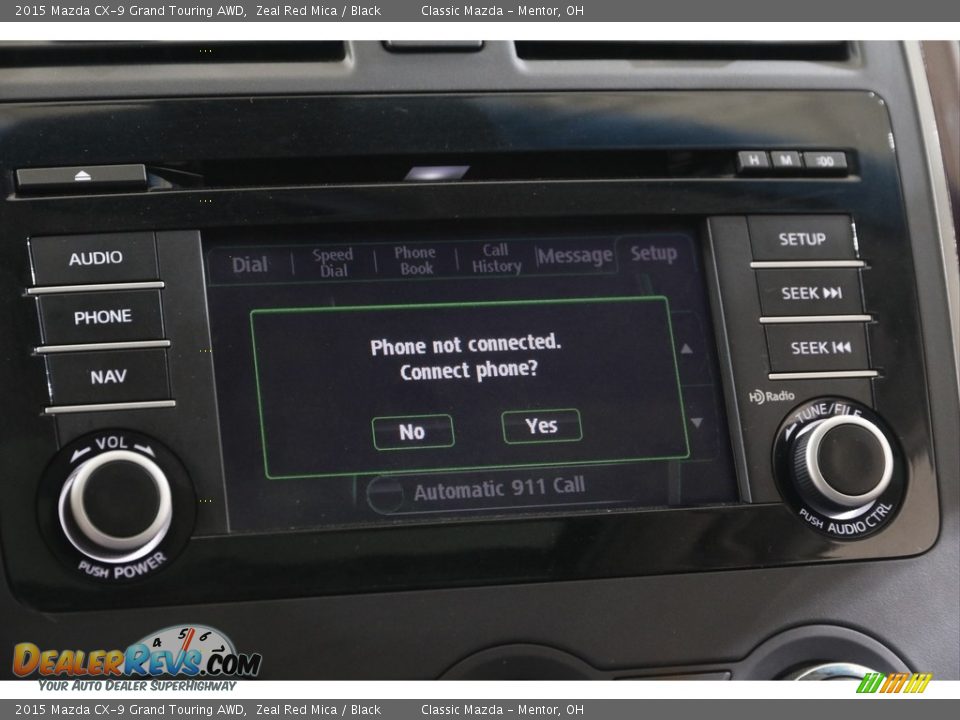 Controls of 2015 Mazda CX-9 Grand Touring AWD Photo #12