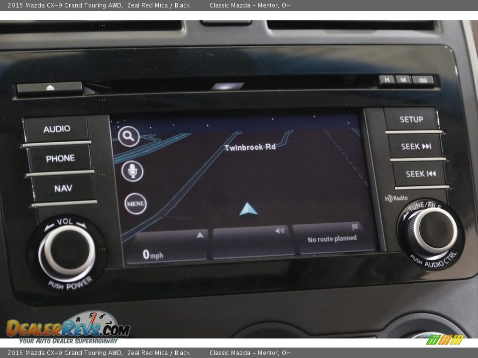 Controls of 2015 Mazda CX-9 Grand Touring AWD Photo #13